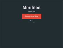 Tablet Screenshot of minifiles.net